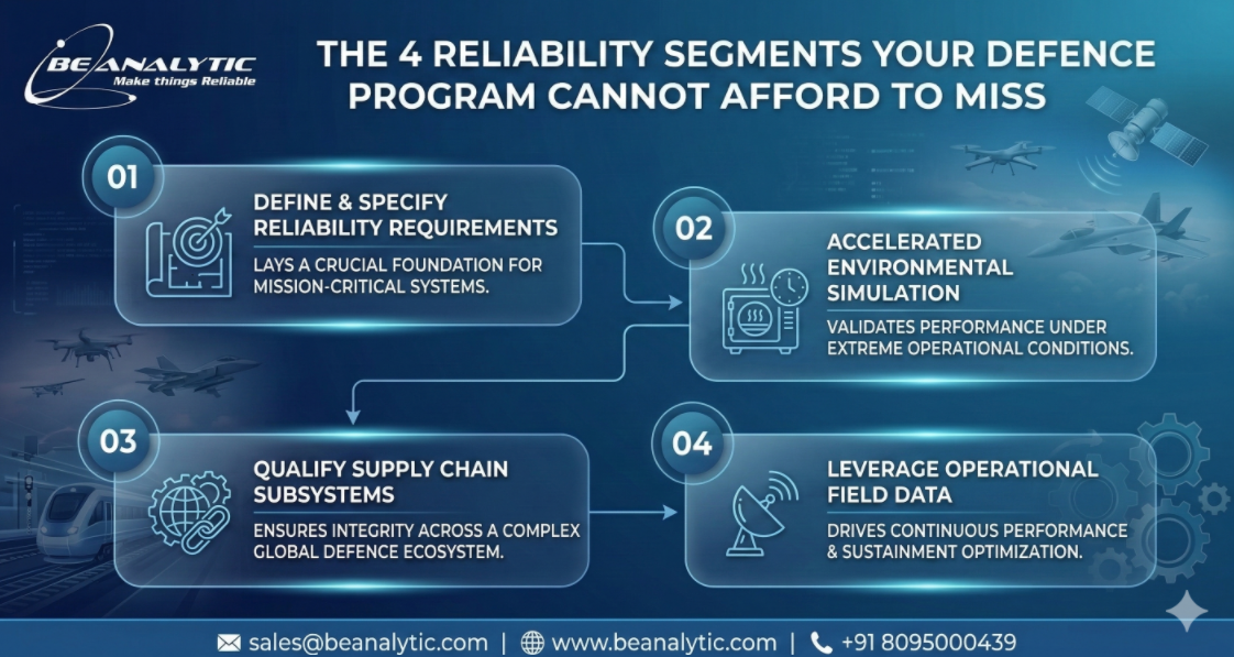 You are currently viewing The 4 Reliability Segments Your Defence Program Cannot Afford to Miss
