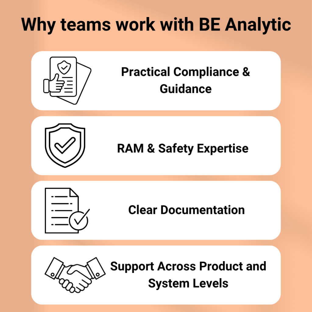 Why teams work with BE Analytic