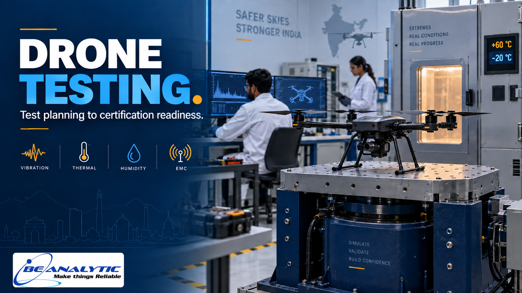 You are currently viewing Drone Testing in India for UAS Type Certification Readiness